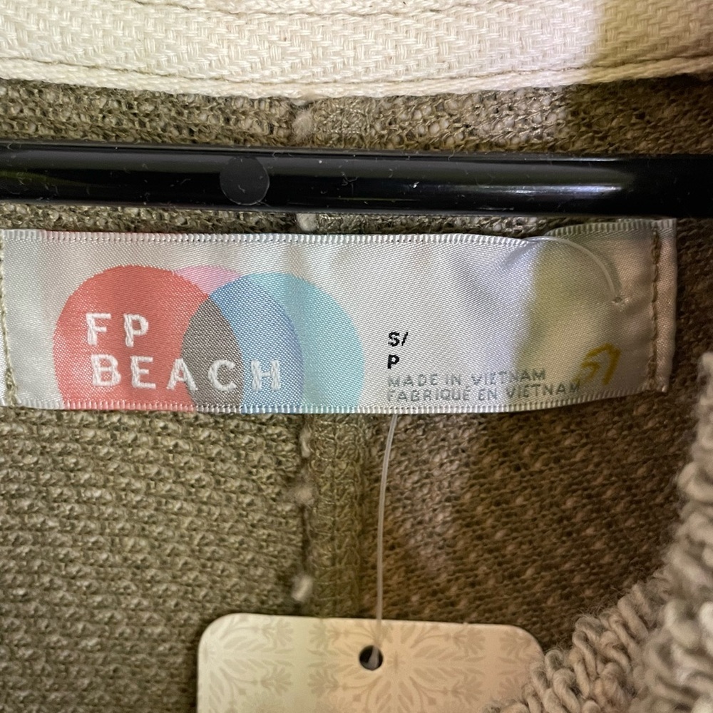 Free People Beach Aja Pullover Sweater Midi Dress Ground Coriander Sz Small - Picture 5 of 6
